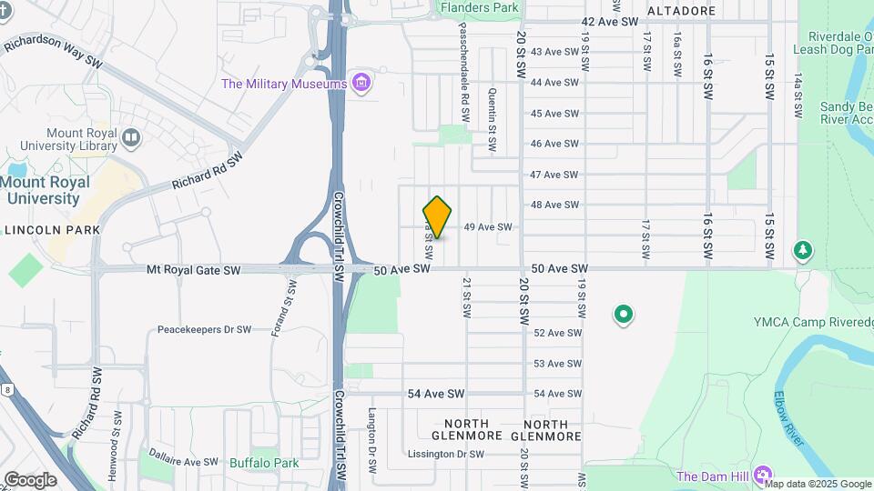 5016-521A Street Southwest - Lower St Map and Location Details