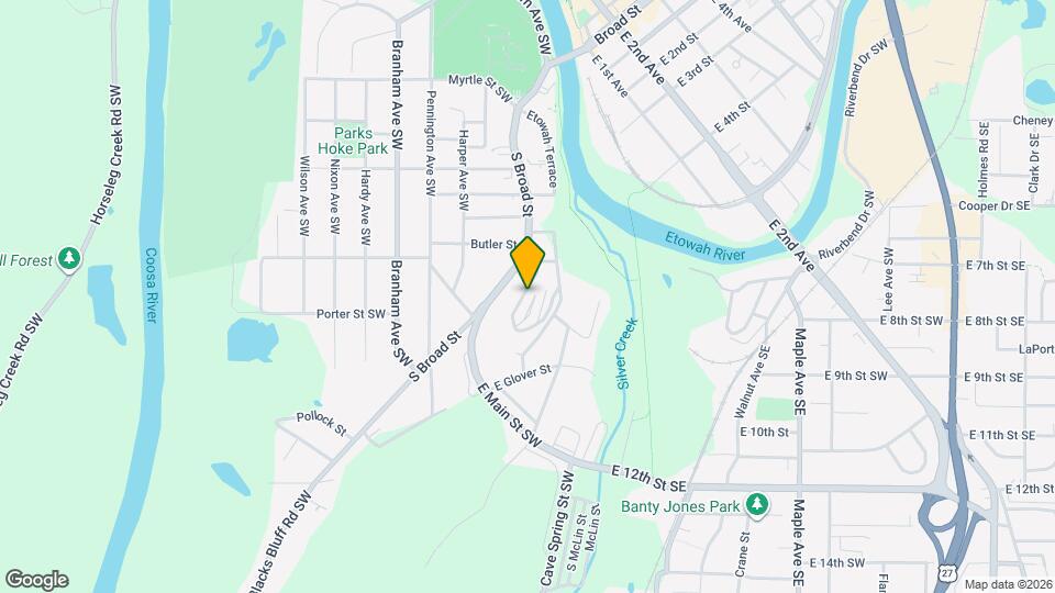 114 Lookout Cir SW Map and Location Details