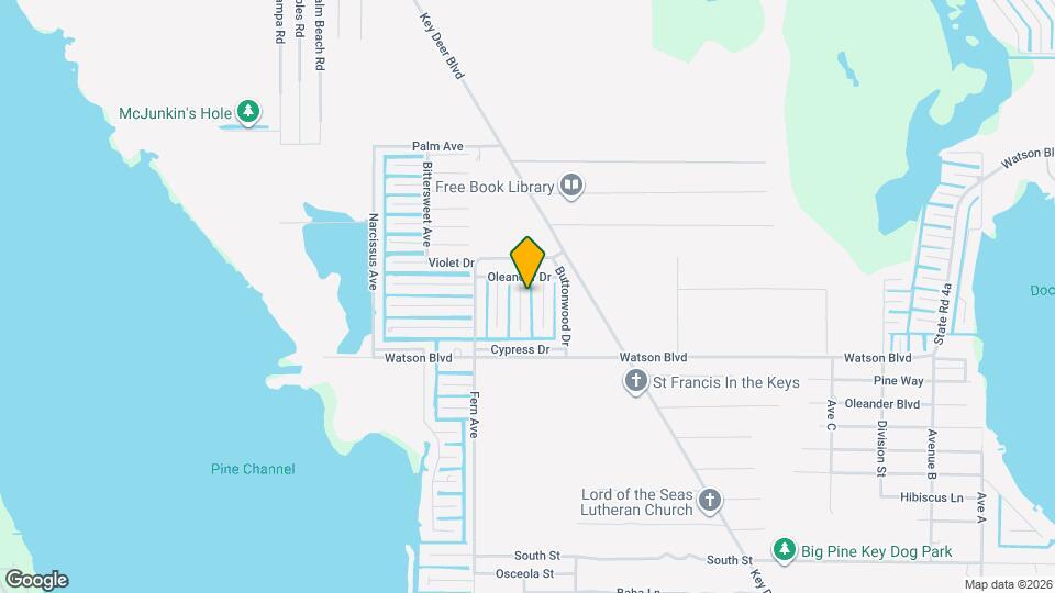 1635 Pandorea Ln Map and Location Details