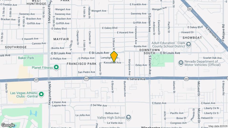 1804 Kassabian Ave Map and Location Details