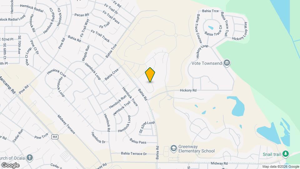 276 Hickory Course Radial Map and Location Details