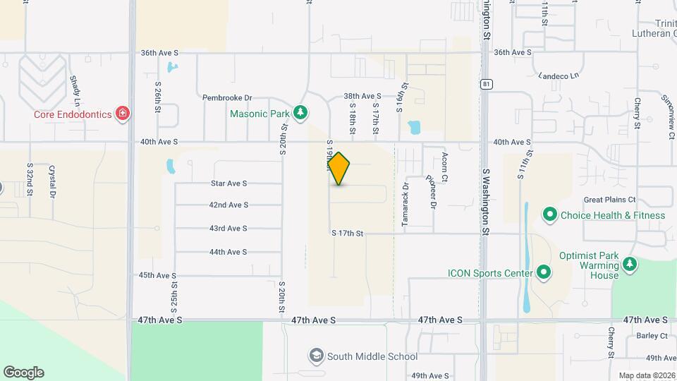 1709 Tobi Ln Map and Location Details