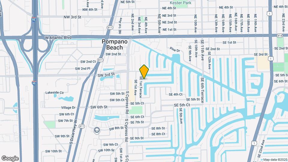 160 SE 3rd Ct Map and Location Details