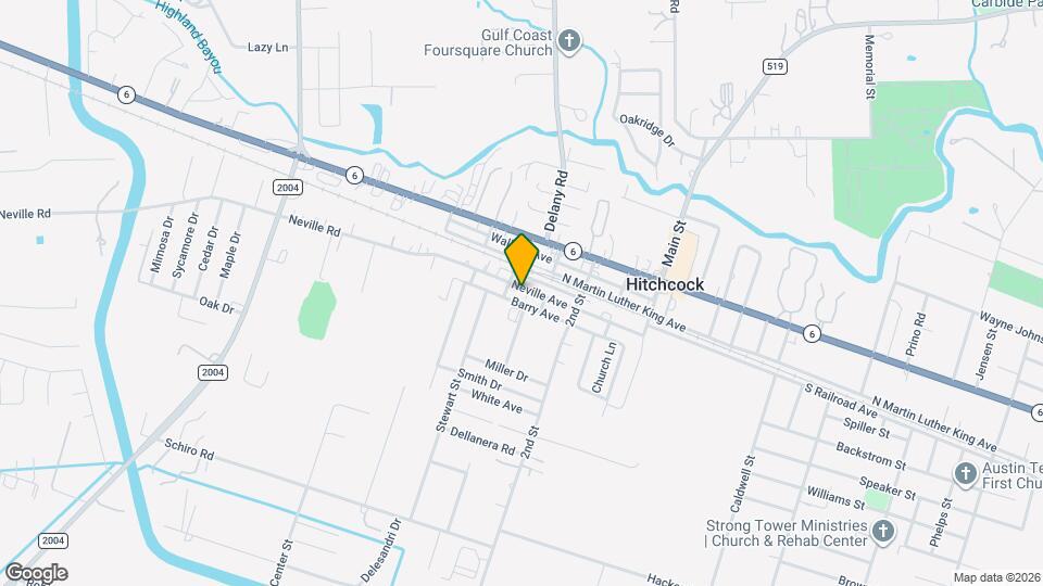 8121 Neville Ave Map and Location Details