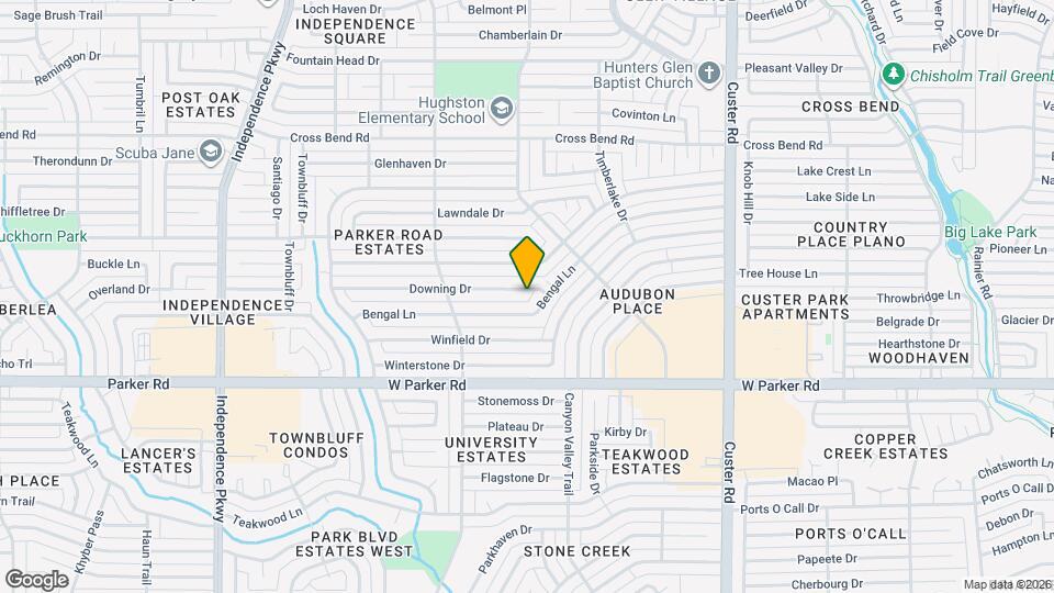 2500 Downing Dr Map and Location Details