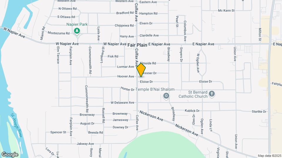 1933 Colfax Ave, Unit #3 Mapa y Detalles de la Ubicación