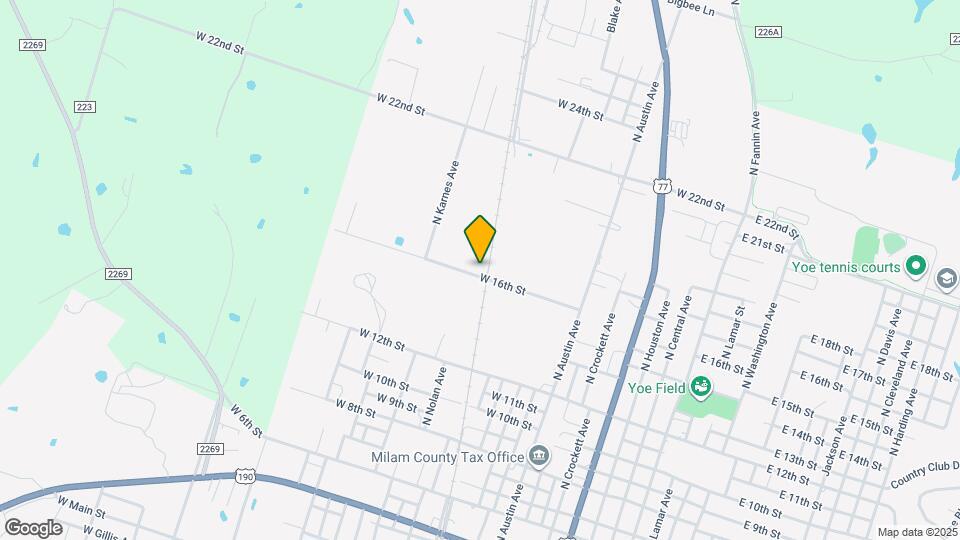 1100 W 16th St Map and Location Details