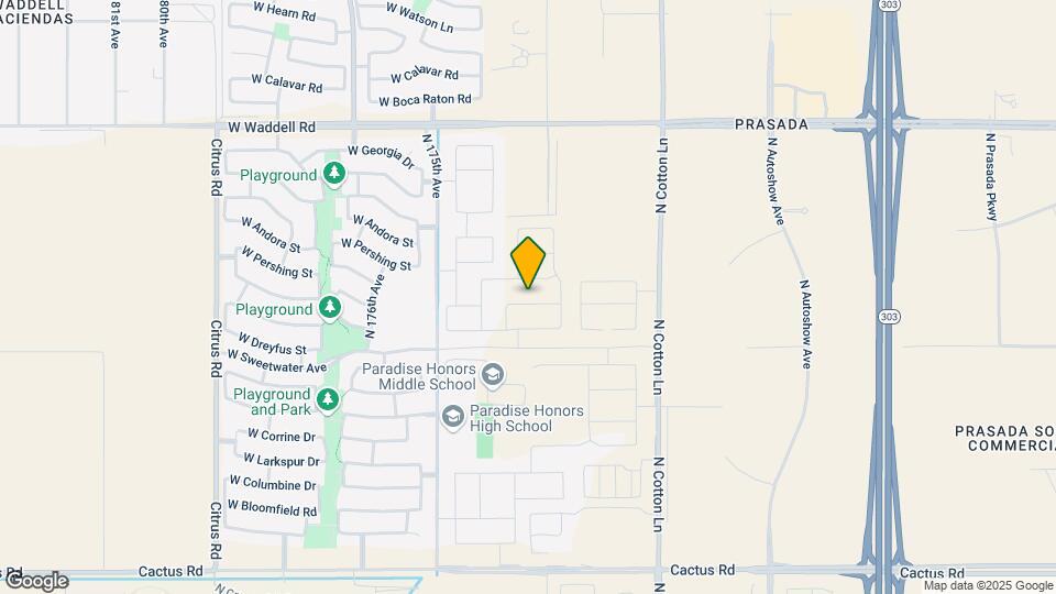 17350 W Valentine St Map and Location Details