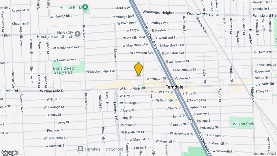 436 Withington St Map and Location Details