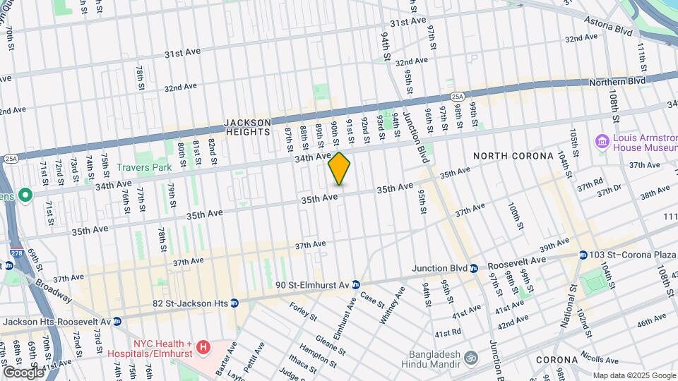 3458 90th St Mapa y Detalles de la Ubicación