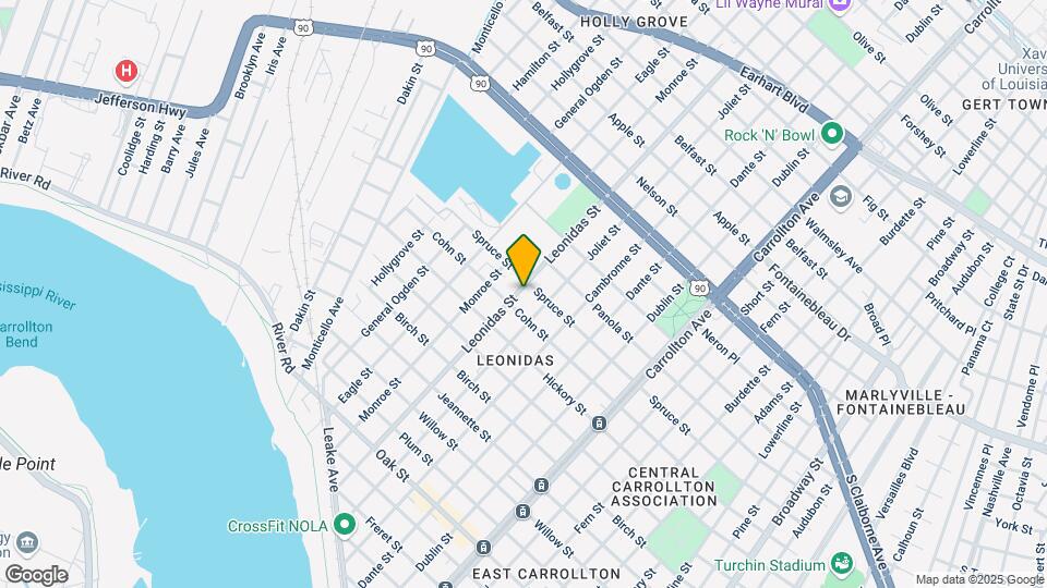 1917 Leonidas St Map and Location Details