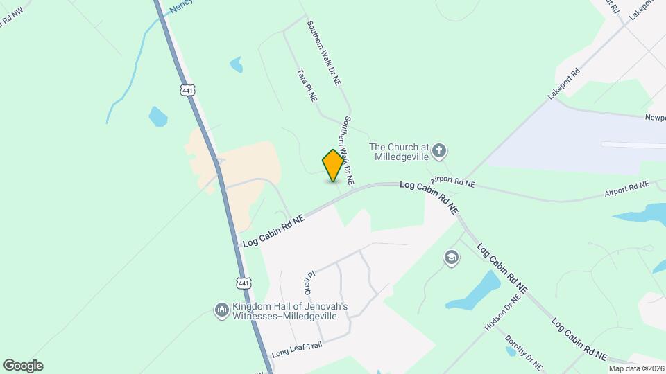 109 Milledge Cmns Dr NE Map and Location Details