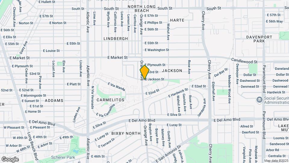 5260 Orange Ave Map and Location Details