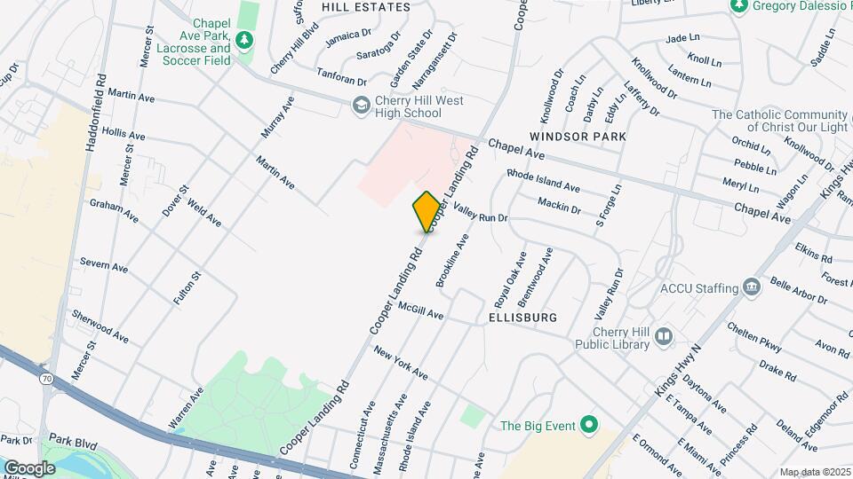 401 Cooper Landing Rd, Unit 515 Map and Location Details