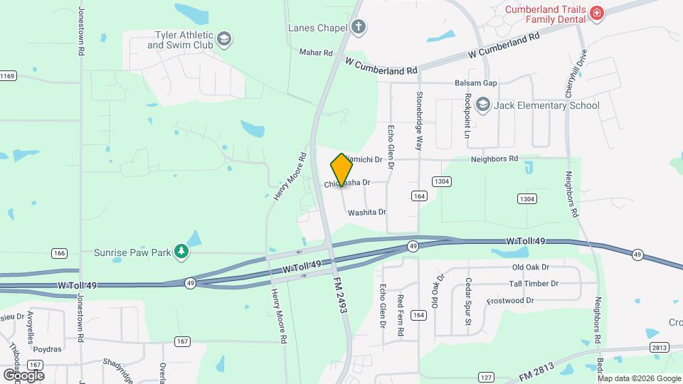 16046 Shoshone Dr Map and Location Details