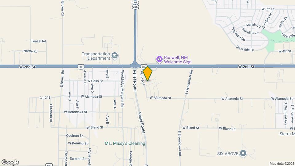 4104 Pawnee Dr Map and Location Details