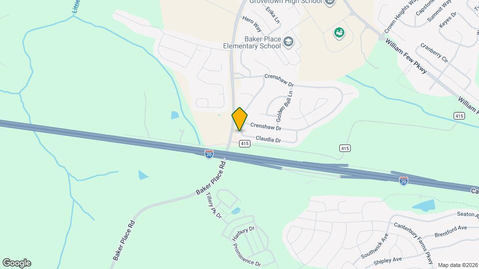 215 Claudia Dr Map and Location Details