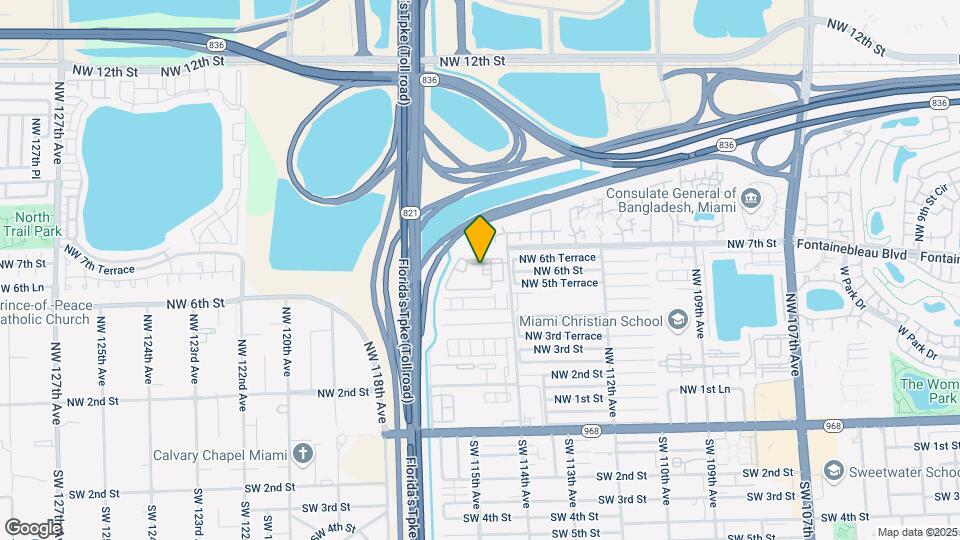 636 NW 114th Ave, Unit 202 Map and Location Details