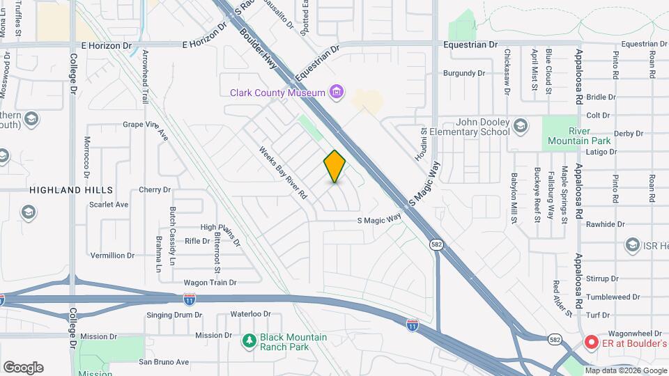 643 Prosser Creek Pl Map and Location Details