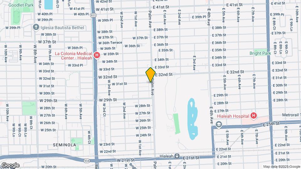3090 Palm Ave Mapa y Detalles de la Ubicación