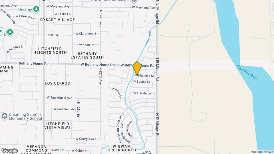 12439 W Rancho Dr, Unit 414 Map and Location Details