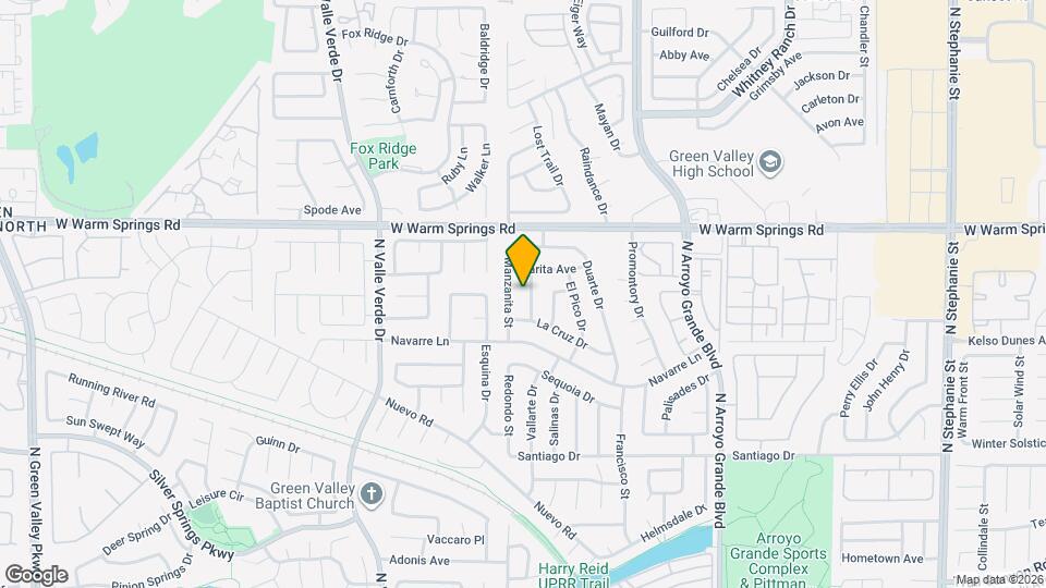 375 Tierra St Map and Location Details