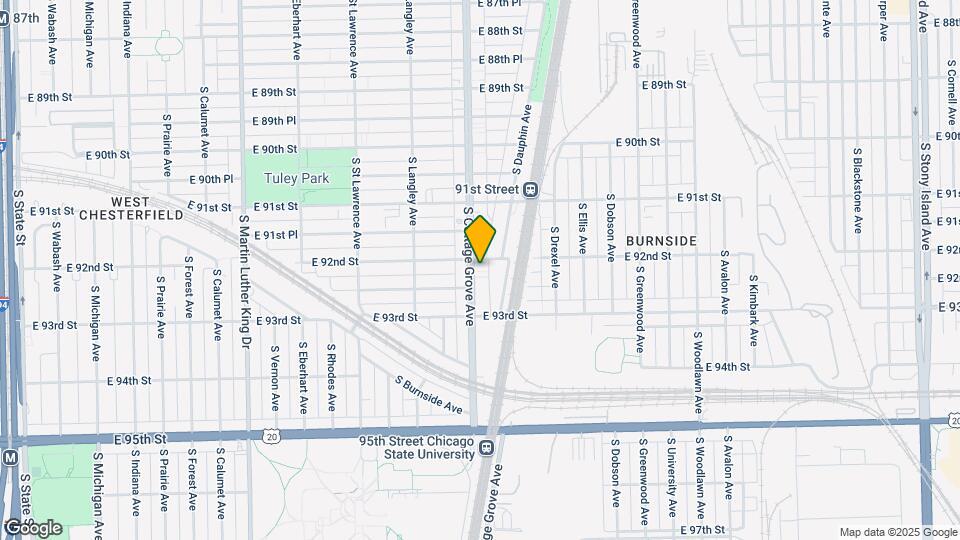9211 S Cottage Grove Ave Map and Location Details