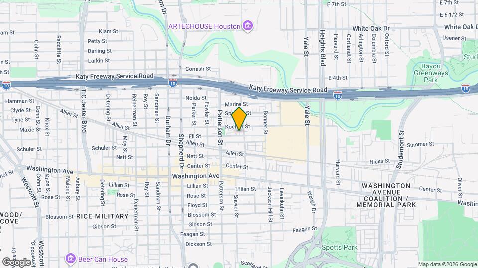 4316 Eli St Map and Location Details