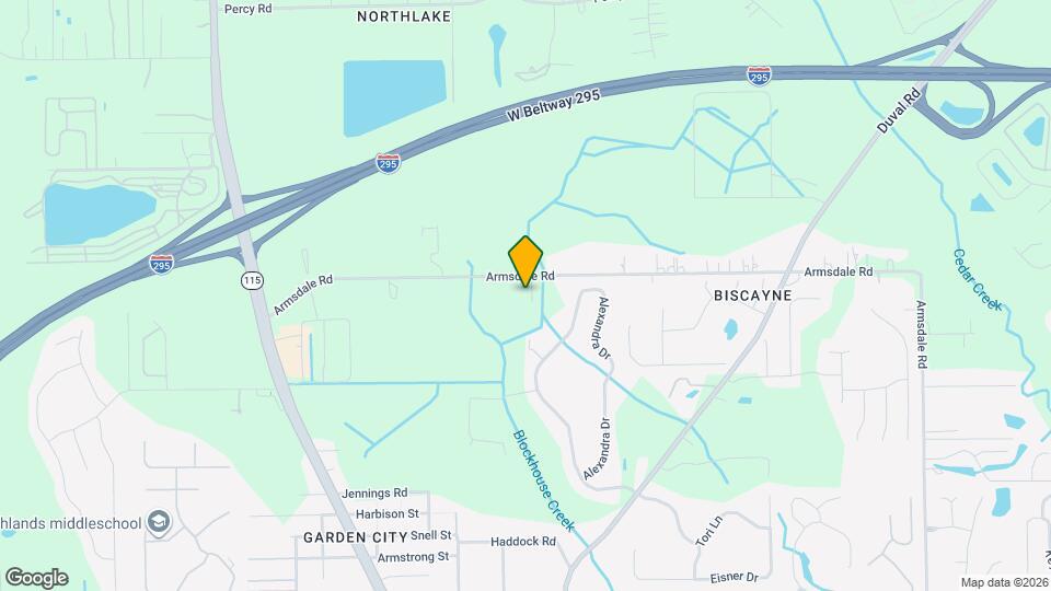 12168 Blockhouse Crk Ct Map and Location Details