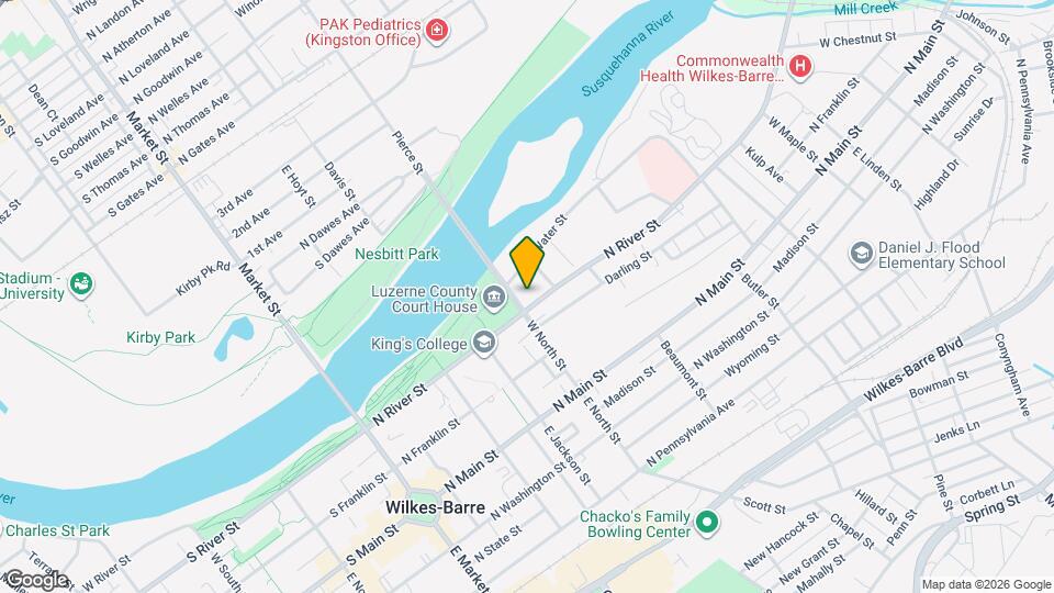 Courthouse Towers Apartments Map and Location Details