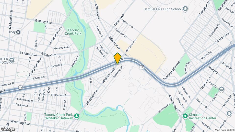 5259 Whitaker Ave Map and Location Details