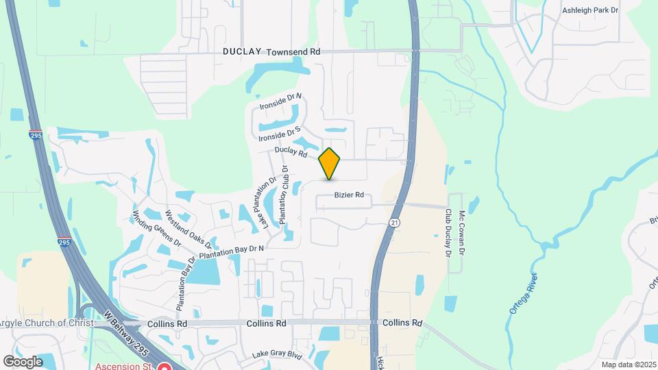 6192 Duclay Forest Dr S Map and Location Details