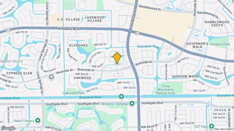 9769 Riverside Dr Map and Location Details