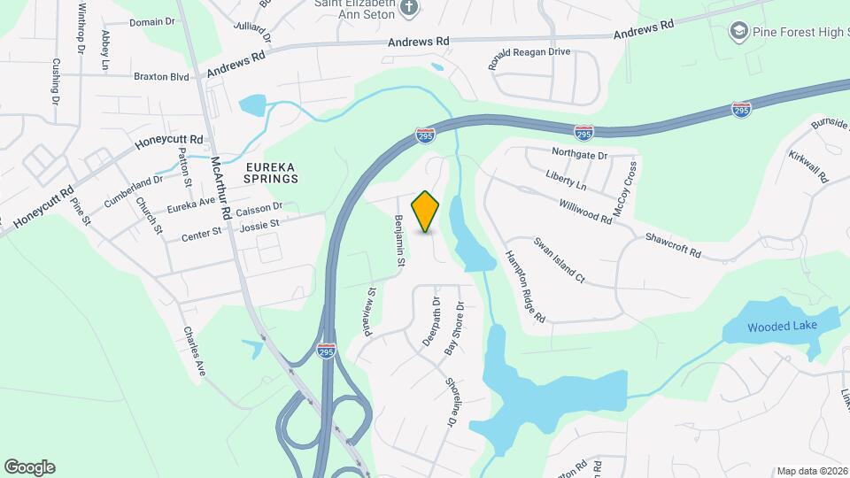 1004 Kensington Park Rd Map and Location Details