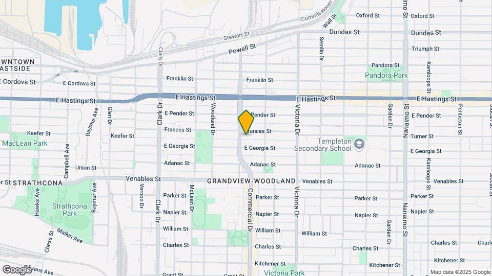 1724 Frances St Map and Location Details
