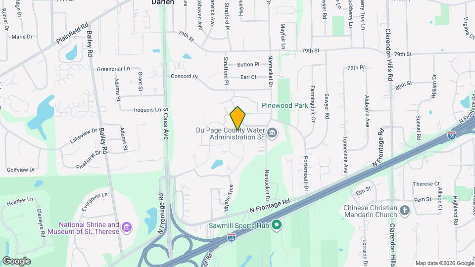 8257 Ripple Ridge Map and Location Details