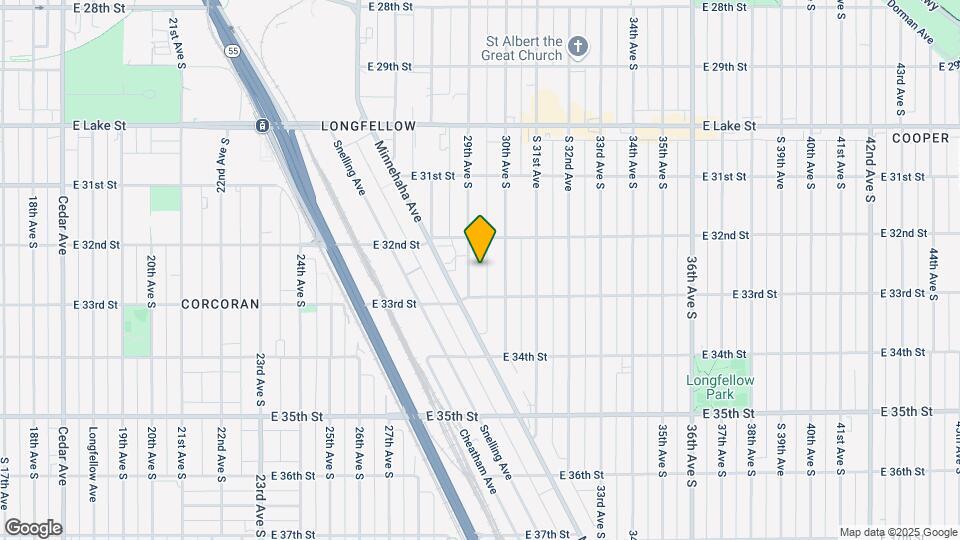 3229 29th Ave S, Unit Upper Map and Location Details