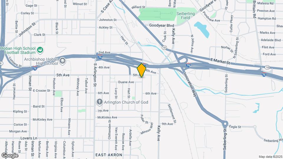 344 Fuller St Map and Location Details