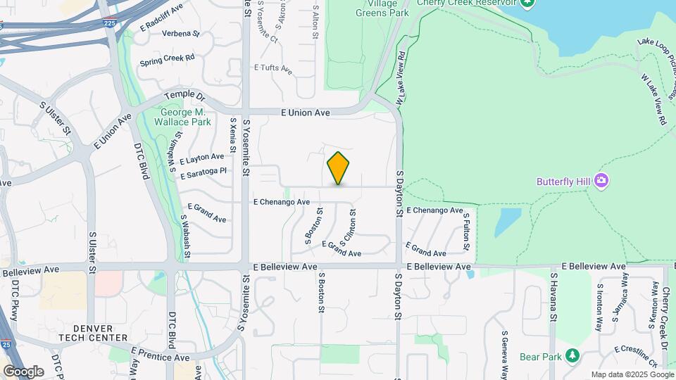 9535 E Chenango Ave Map and Location Details