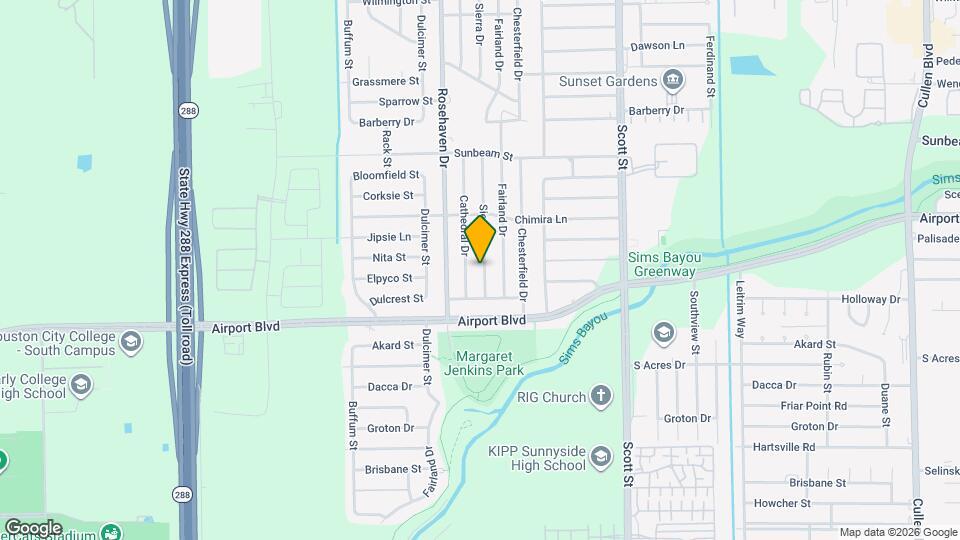 10506 Sierra Dr Map and Location Details