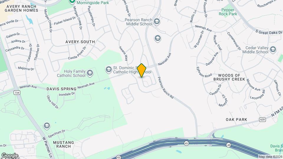 14418 McCoy Lp Map and Location Details