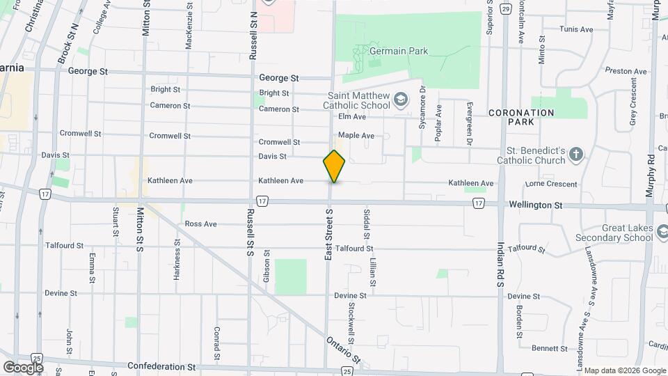 126 East St S Map and Location Details