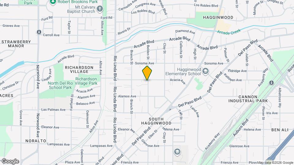 2991 Belden St Map and Location Details