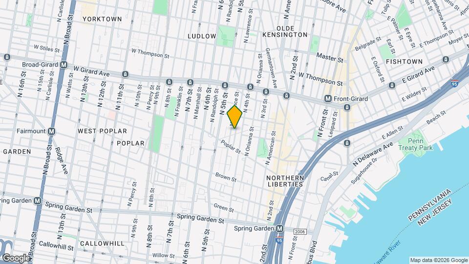 938 N Leithgow St Map and Location Details