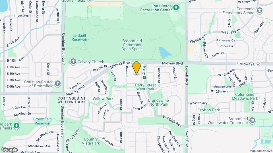 4269 Thorndyke Pl Map and Location Details