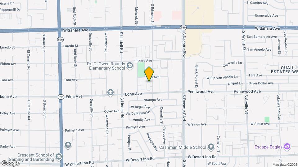 5211 Monterey Park Cir Map and Location Details