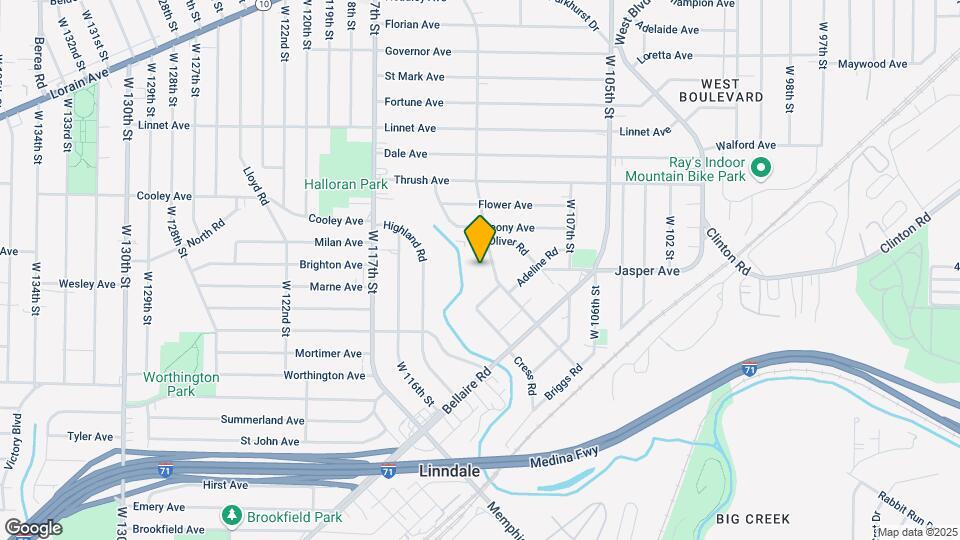 3690 Bosworth Rd Map and Location Details