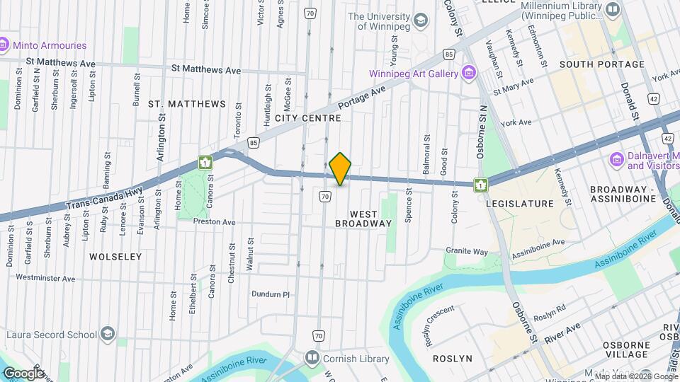 214 Furby St Map and Location Details