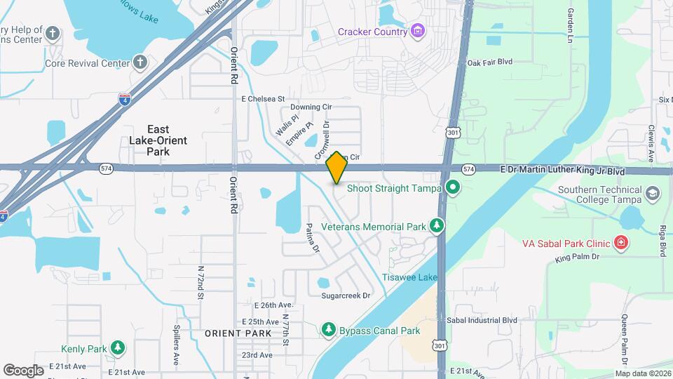 3821 Beechwood Blvd Map and Location Details