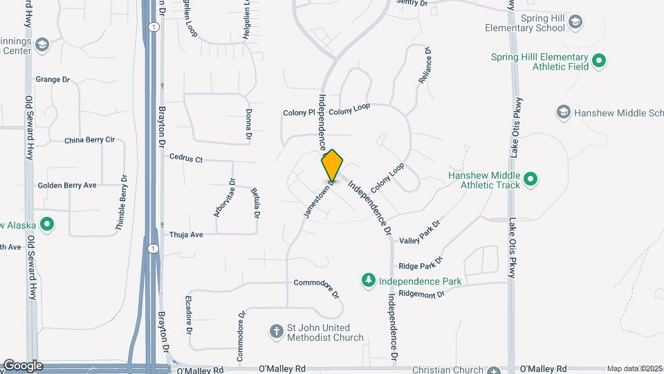 10249 Jamestown Dr Map and Location Details